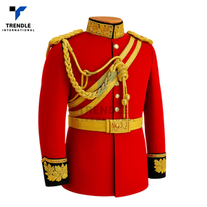 Uniforme Ceremonial Personalizado con Trenzado Decorativo de Seda/Algodón/Poliéster para Bandas de Marcha y Bandas de Metales - Product Image 5