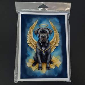Cane Corso Mon Ange Lunatique A7 Carte de Voeux Set Lot de 8 Cartes de Note Vierges avec Enveloppes Taille 5x7 - Product Image 3