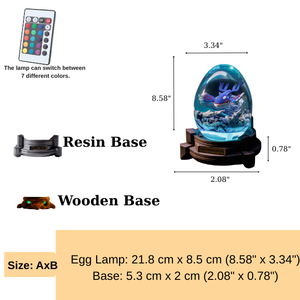 Lamp custom resin, lamp resin, custom <b>night</b> <b>light</b>, po.ke.mon lamp epoxy, art deco lamp, Personalized gift, Handmade gift - Product Image 4