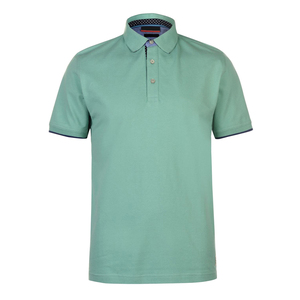 Polos para hombre 100% algodón, ligeros, de manga corta, en oferta online a precio asequible. - Product Image 2