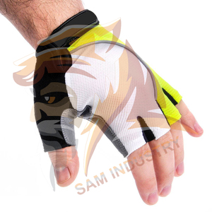 Direct Factory Made Custom Suede Waterproof Non-Slip Gym <b>Weight</b> Lifting <b>Gloves</b> for Closure High Quality Stylish Workout - Product Image 4
