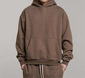 Ensemble de survêtement unisexe avec sweat-shirt à capuche et pantalon de jogging, coupe-vent personnalisé, survêtement uni surdimensionné pour homme, ensemble de sweat-shirt à fermeture éclair - Product Image 4