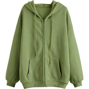 Men Cotton <b>Zip</b> <b>Up</b> Hoodie Sweatshirt Unisex Full <b>Zip</b> <b>Jacket</b> Casual Streetwear Loose Fit in best sale - Product Image 5