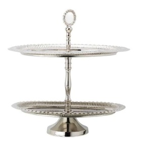 Classic Style Top Trending Cake Stand With Enamel Finished Metal Cake Stand Handcrafted Wedding Decorating Cake Holder - Product Image 4