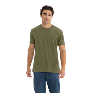T-shirt unisexe vierge 6210 en Coton CVC 100% Écologique, Doux, Respirant, Vert, 180g, pour personnalisation de marque - Product Image 1