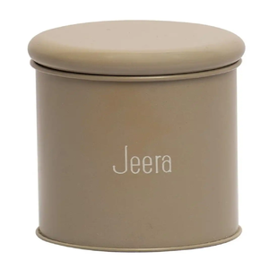 Elegant Metcraft BCSF79 Brass Copper Steel Food <b>Canisters</b> Moisture-Proof Freshness Preservation Flip Top Lid Handcrafted Shape - Product Image 3
