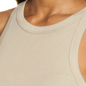 Camiseta sin mangas para mujer con logotipo personalizado, etiqueta privada, venta al por mayor, estilo nuevo 2025, camiseta sin mangas para mujer en venta, personalizada - Product Image 4