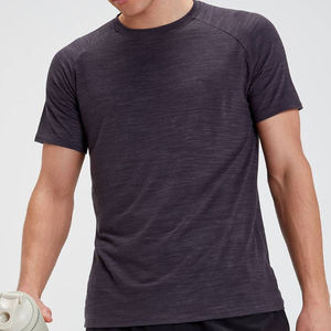 T-shirt décontracté pour homme en jersey 100 % coton, séchage rapide, respirant, manches courtes raglan, ensembles de vêtements d'extérieur - Product Image 6