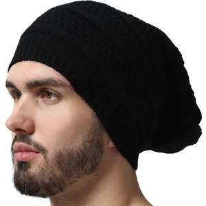 New Arrival 100% Acrylic <b>Beanie</b> Hat for Men Women Warm Breathable <b>Waterproof</b> Customizable Outdoor Cold - Product Image 1