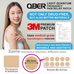 Ánh sáng lượng tử Chất lượng cao giảm đau sản phẩm cộng hưởng cơ thể các bản vá lỗi - Product Image 6