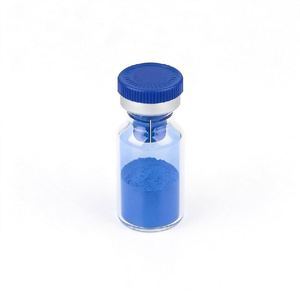 Poudre bleue pure GHK Cu Peptide en flacons pour usage en salon de beauté, remodelage corporel, raffermissement, anti-âge, expédition sécurisée, livraison rapide - Product Image 2