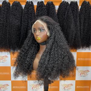 Pelucas de Cabello Humano Remy Birmano Rizado de Larga Duración a Precio de Mayoreo, Pelucas Frontales HD, Extensiones de Cabello Rizado Birmano - Product Image 3