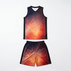 Conjunto de Camiseta y Pantalones Cortos de Baloncesto, Producción Personalizada de Fábrica - Product Image 4