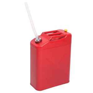 Set di 4 Taniche per Benzina e Diesel da 20L in Acciaio Laminato a Freddo con Tubo per Olio e Maniglia Rossa - Product Image 2