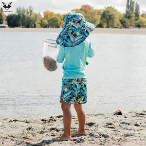 Ensemble de shorts pour enfants en coton tricoté, pack de shorts multicolores pour tout-petits, shorts respirants basiques pour la plage - Product Image 4
