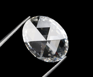 Diamant de laboratoire ovale taille rose de 1 à 5 carats, cultivé par HPHT/CVD, certifié IGI, percé au laser, couleur E, clarté VVS-VS, pour la joaillerie (vente en gros) - Product Image 4