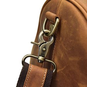 Borsa da Viaggio in Pelle Artigianale Bjarke Weekender, Porta Stoviglie e Piatti Premium Tutto-in-Uno - Product Image 6