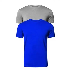 เสื้อยืดผู้ชายทรงคลาสสิค OEM ผ้าเจอร์ซีย์คอตตอน 100% ป้องกันการเป็นขุย สีพื้น สไตล์เรียบง่าย ใส่ได้ทุกฤดู - Product Image 6