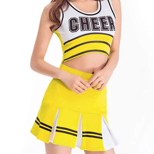 Uniforme de cheerleading pour filles de qualité supérieure avec logo personnalisé pour les événements scolaires et les spectacles sur scène - Product Image 5
