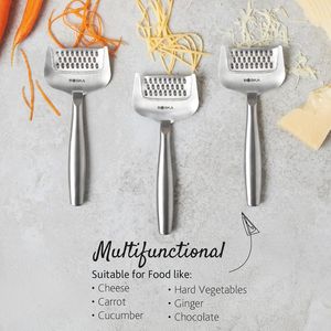 Copenhagen Stainless Steel <b>Cheese</b> <b>Grater</b> Rust-Proof Multifunctional Shredder for Hard <b>Cheese</b> and Citrus Vegetables - Product Image 2