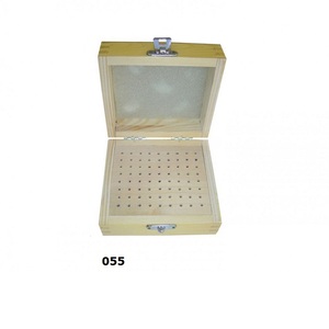High Quality <b>Wooden</b> Bur <b>Box</b> 72 Holes use for jewellery making <b>tool</b> whole sale lowest price best product for jewellery making - Product Image 1
