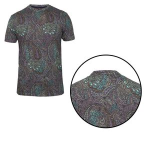 T-shirt Homme Col Rond Manches Courtes Vintage Haut de Gamme Tendance 2026 – Nouvelle Collection Été Décontractée Séchage Rapide Respirant 300g - Product Image 4