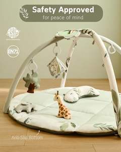 Индивидуальный детский игровой коврик для тренажерного зала и занятий OEM/ODM детский игровой тренажерный зал 500 шт. MOQ - Product Image 3