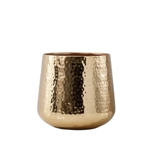 Jarrón Decorativo de Hierro con Diseño Costero, Jarrón de Mesa de Lujo para Decoración Comercial y del Hogar, Edición Limitada, Proveedor al por Mayor - Product Image 1