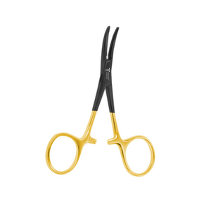 HIGH Quality Hartman Mosquito Forceps Curved 6" Black/Gold Micro Vascular & Plastic surgery German Steel Surgical <b>Instruments</b> CE - Product Image 1