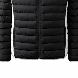 Veste matelassée grecque personnalisée pour fraternité, veste d'hiver matelassée avec logo brodé, fabricant OEM de vêtements grecs en gros - Product Image 3