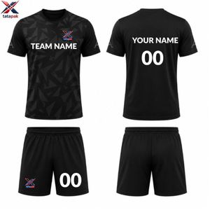 Camiseta de Fútbol de Manga Corta, Secado Rápido, Transpirable, Personalizable, Unisex, para Adultos, Uniforme Oficial de Equipo, Venta al Por Mayor, OEM - Product Image 6