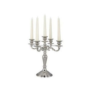 Candélabre en métal fait main de qualité supérieure, porte-bougie, décoration de Noël pour la maison, centre de table pour la salle à manger, le salon et des soirées élégantes - Product Image 1