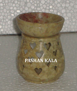 Most Beautiful Natural Soapstone Aroma <b>Oil</b> <b>Burner</b> And Super Long Lastic Fragrance For Home Decoration Purpose In Best Price - Product Image 6