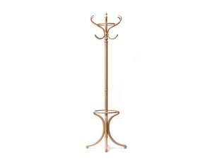 Modern design Bentwood coat rack standing wooden <b>hat</b> <b>stand</b> entryway coat tree with umbrella holder customized designs - Product Image 1