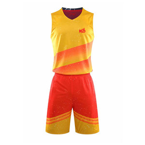ชุดบาสเก็ตบอลผู้ชายสั่งทำพิเศษ ออกแบบเองได้ตามต้องการ แห้งเร็ว รับผลิตแบบ OEM - Product Image 1
