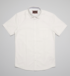 Chemises décontractées respirantes Enovate 100% coton à manches courtes pour hommes - Product Image 1