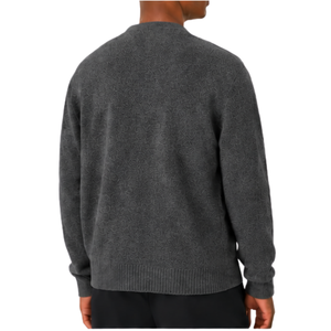 <b>Mens</b> Relaxed Fit Cosy Polyester Argyle <b>Cardigan</b> Soft Warm Knitted V Neck Button Front Sweater Classic Casual Autumn Layering - Product Image 2