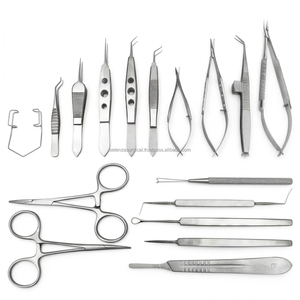 Juego de Instrumentos para Cirugía de Cataratas, Herramientas Microquirúrgicas Oftálmicas de Acero Inoxidable - Product Image 1