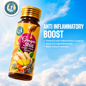 Bebida Reforzadora de Inmunidad Vinut Trust Ginger Shot de 50ml, Marca Privada, Lista para Beber, con Miel y Limón, Envío Gratis, Muestra Disponible - Product Image 5