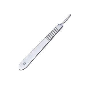 Hojas Quirúrgicas Estériles # Mango para bisturí 15C BP # 3 Instrumentos Quirúrgicos de Precisión ENT, Certificados por MOL, de Acero Inoxidable - Product Image 6