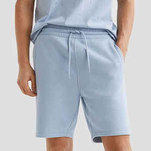 Men Fleece Casual <b>Shorts</b> Loose Customized Logo Cotton Polyester Fabric Printed Knitted Custom Color - Product Image 6