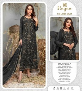 2025 Faible budget Haute Qualité Afghan Spécial Dubaï Fête et Fonction Porter Faux Georgette Salwar Kameez Costume - Product Image 3