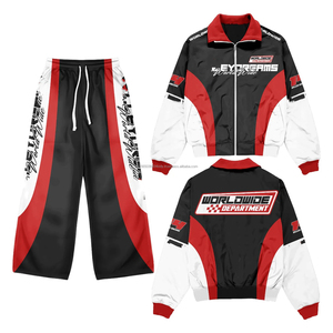 Conjunto Cortavientos Bordado, Ropa de Diseñador, Conjunto Deportivo, Chándal Personalizado, Chándal de Nailon, Conjuntos Unisex - Product Image 2