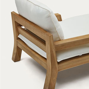 Pool Furniture Luxury Outdoor Swimming Pool Sun Lounger Teak Wood Furniture Seat Beach <b>Sunbed</b> - Naff - Product Image 4
