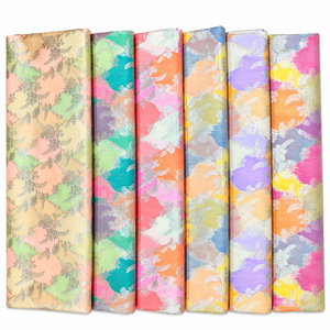 Tissu de soie brocart de luxe avec motifs jacquard Zari, textile doux et lustré pour saris, robes, chemisiers, mode et décoration intérieure - Product Image 1
