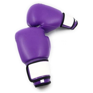 Gants d'entraînement de boxe haut de gamme avec rembourrage en mousse protectrice, en cuir synthétique durable, sangle de poignet réglable, respirants - Product Image 3