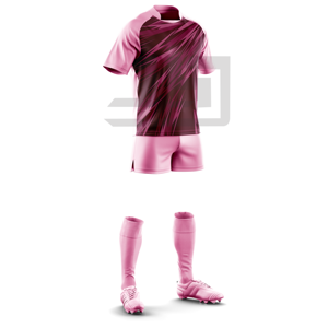 Short de rugby imprimé de qualité supérieure 100 % polyester, coupe athlétique confortable, coupe-vent, pour entraînement et compétition, équipe JAMEZ - Product Image 2