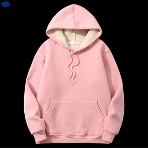 Sweat-shirt unisexe 100% coton Prolmer à fermeture éclair, coupe ample, impression en relief, streetwear, automne - Product Image 4