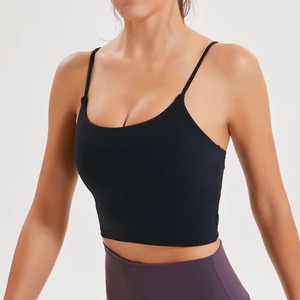 Débardeur court à carreaux personnalisé pour femme, en polyester et élasthanne, respirant, grande taille, écologique, séchage rapide, décontracté pour l'été, vente en gros - Product Image 4