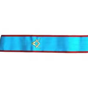 Collier et écharpe maçonniques de luxe personnalisés, de haute qualité, faits main, brodés et à coudre - Product Image 5